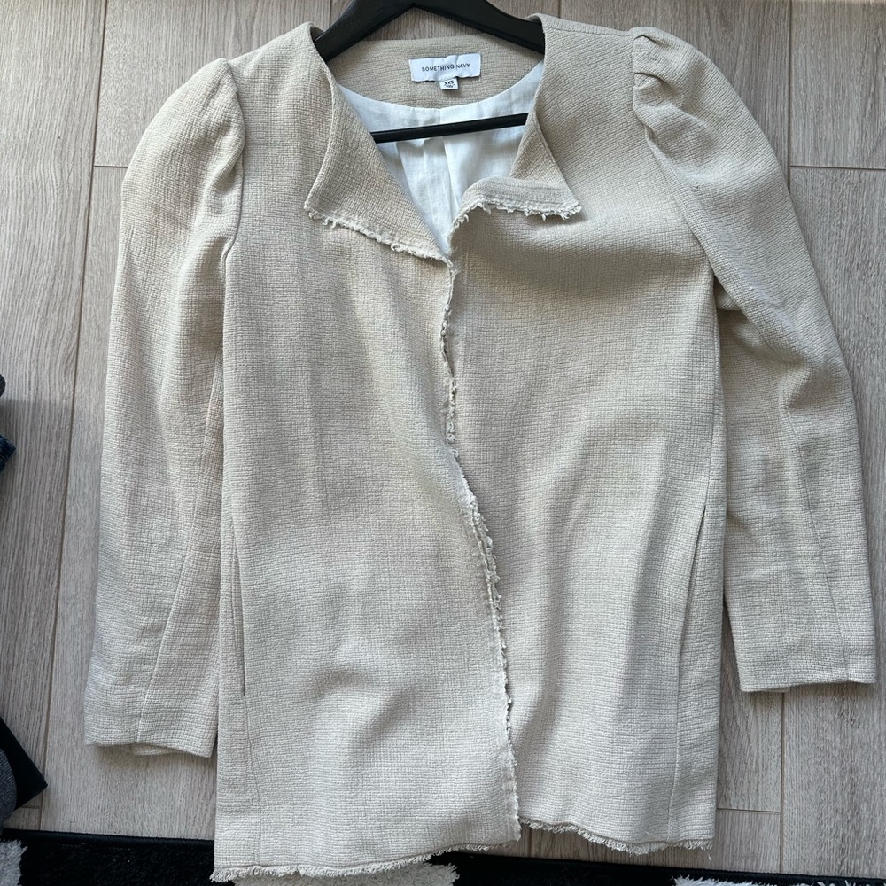 Linen blazer